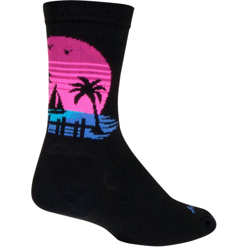 SockGuy Sunset Crew Sock – 6″ Large/X-Large