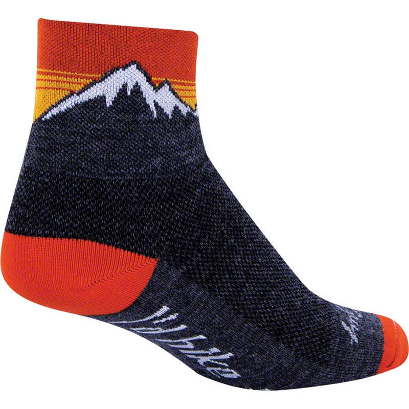 SockGuy Wool Hiker Socks – 3″ Black Small/Medium