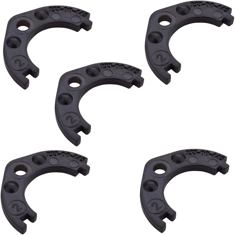 FOX Travel Spacers – 2022 DHX 2.5mm Quantity 10 (5 Pair)