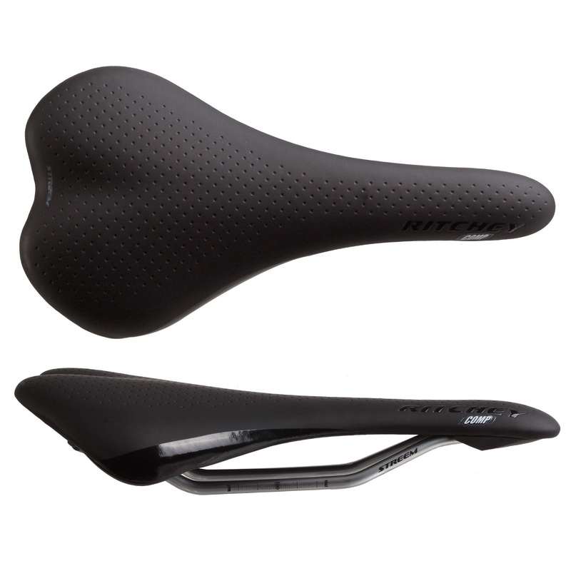 Ritchey Comp Streem Saddle – Chromoly Black 145mm