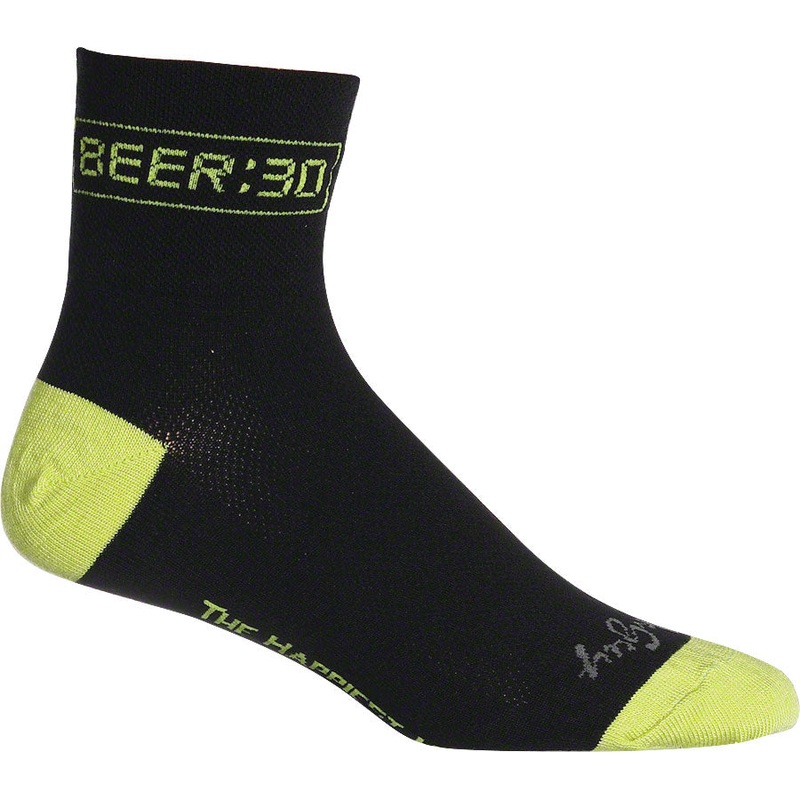 SockGuy Classic Beer:30 Socks – 3″ Black Large/X-Large