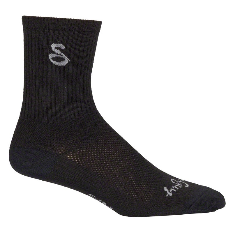 SockGuy Wool Tall Socks – 6″ Black Large/X-Large