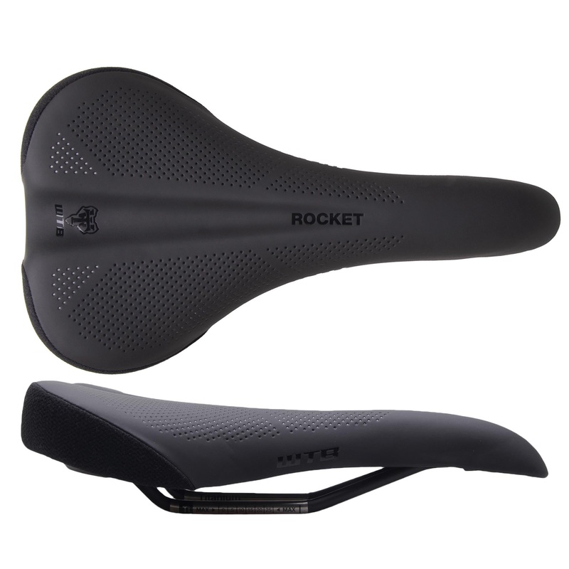 WTB Rocket Saddle – Titanium Black Wide
