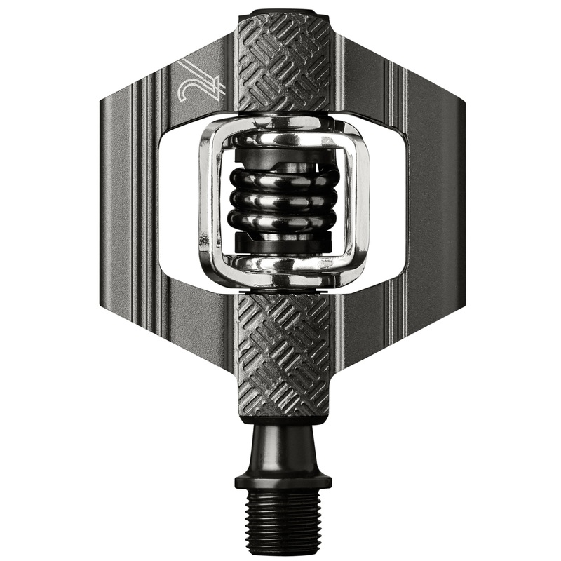Crankbrothers Candy 2 Pedals – Dual Sided Clipless Aluminum 9/16″ Gray