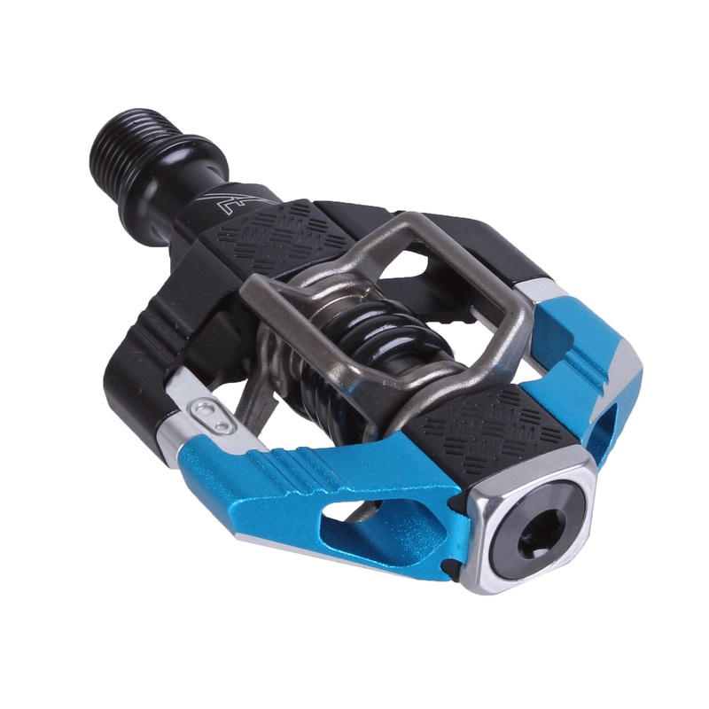 Crankbrothers Candy 7 Pedals – Dual Sided Clipless Aluminum 9/16″ Electric Blue/BLK