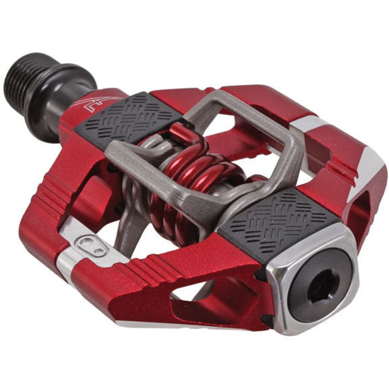 Crankbrothers Candy 7 Pedals – Dual Sided Clipless Aluminum 9/16″ Red