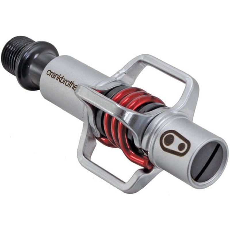 Crankbrothers Egg Beater 1 Pedals – Dual Sided Clipless Wire 9/16″ Red