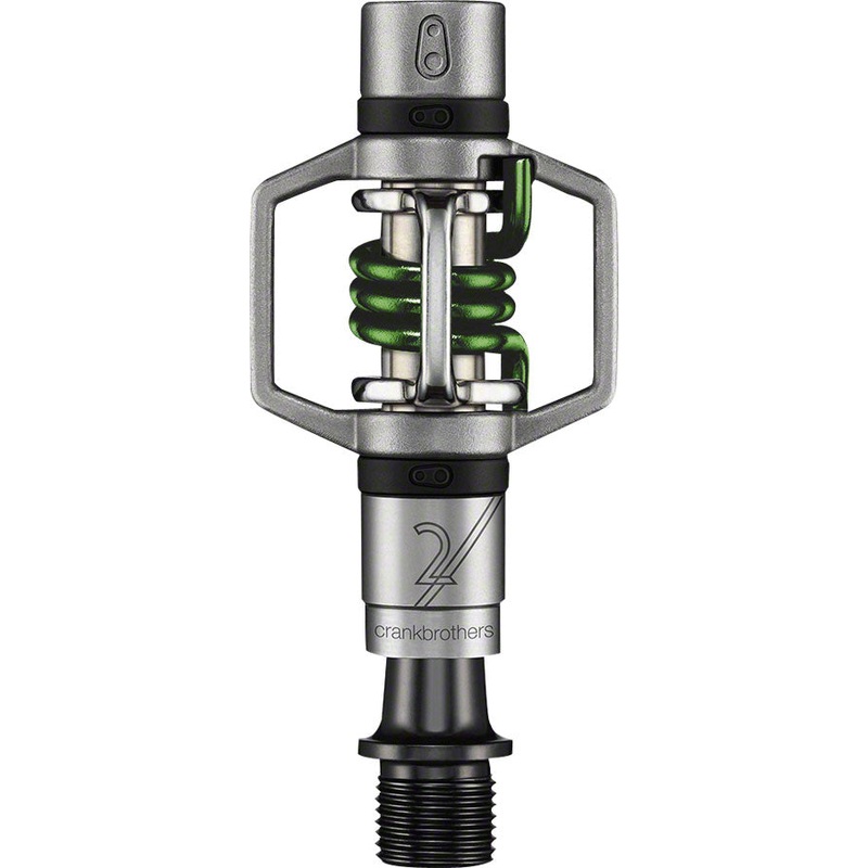 Crankbrothers Egg Beater 2 Pedals – Dual Sided Clipless 9/16″ Green
