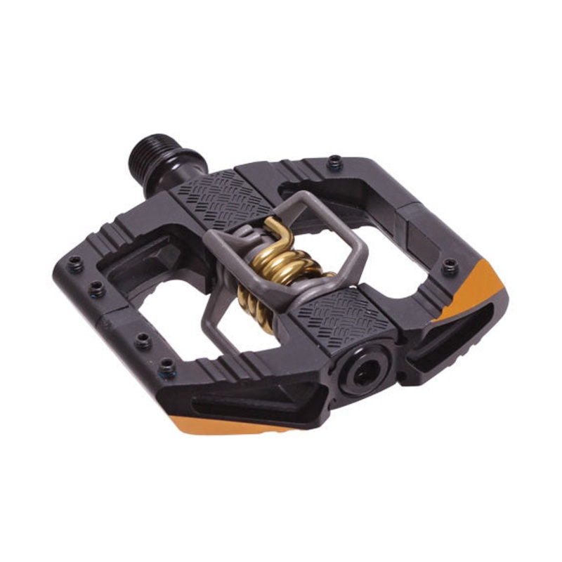Crankbrothers Mallet Enduro 11 Pedals – Dual Sided Clipless Aluminum 9/16″ BLK/Gold