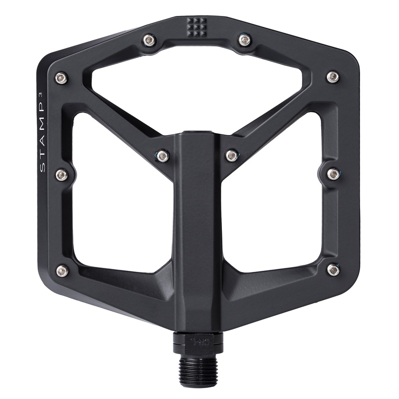 Crankbrothers Stamp 3 Pedals – Platform Magnesium 9/16″ Black Large