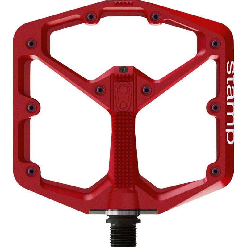 Crankbrothers Stamp 7 Pedals – Platform Aluminum 9/16″ Red Large