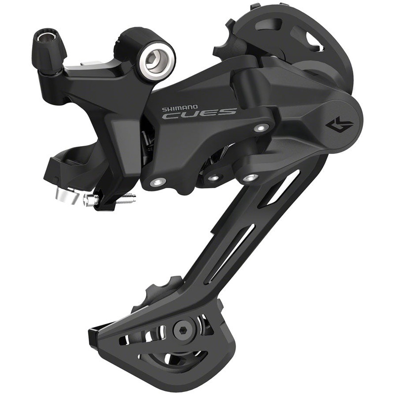 Shimano CUES RD-U3020-SGS Rear Derailleur – 9-Speed Shadow Design Direct Attach Long Cage BLK