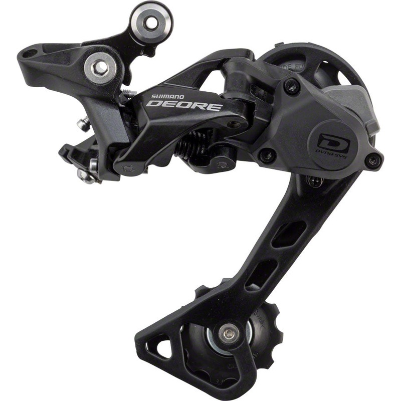 Shimano Deore RD-M6000-GS Rear Derailleur – 10 Speed Medium Cage Black