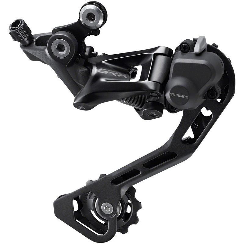 Shimano GRX RD-RX400 Rear Derailleur – 10-Speed Long Cage Black With Clutch