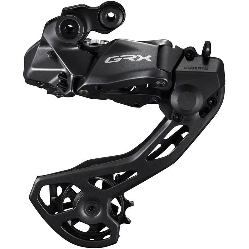 Shimano GRX RD-RX825 Di2 Rear Derailleur – 12-Speed Long Cage With Clutch For 2x BLK