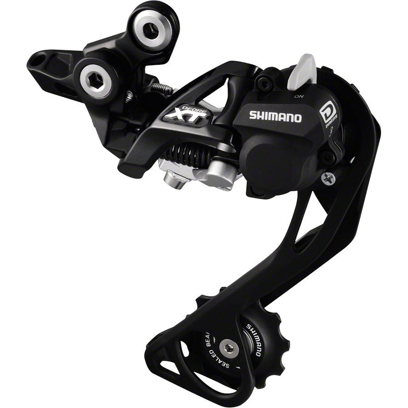 Shimano XT RD-M786-SGS Rear Derailleur – 10 Speed Long Cage Black