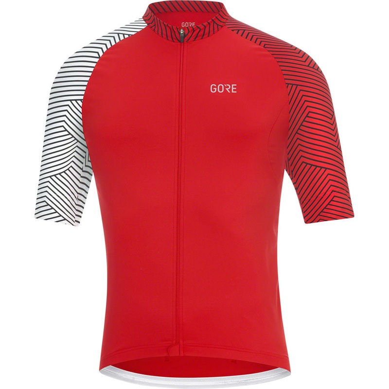 Gorewear C5 Jersey – Red/White Mens Small
