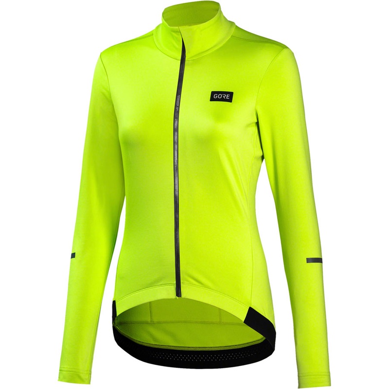 Gorewear Progress Thermo Jersey – Neon Yellow Womens Large