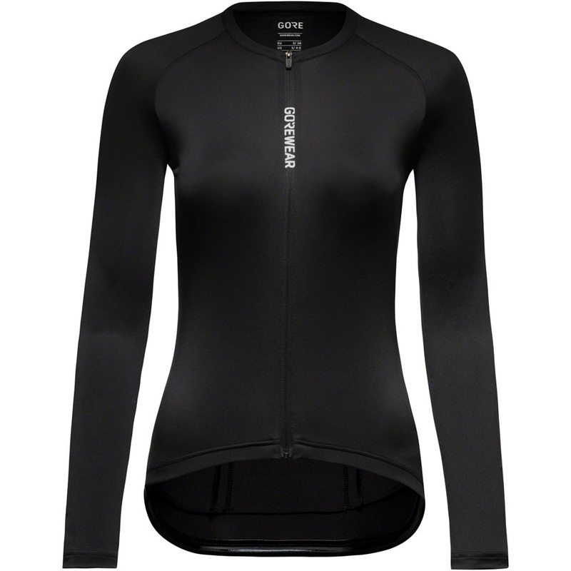 Gorewear Spinshift Long Sleeve Jersey – Black Womens Small/4-6