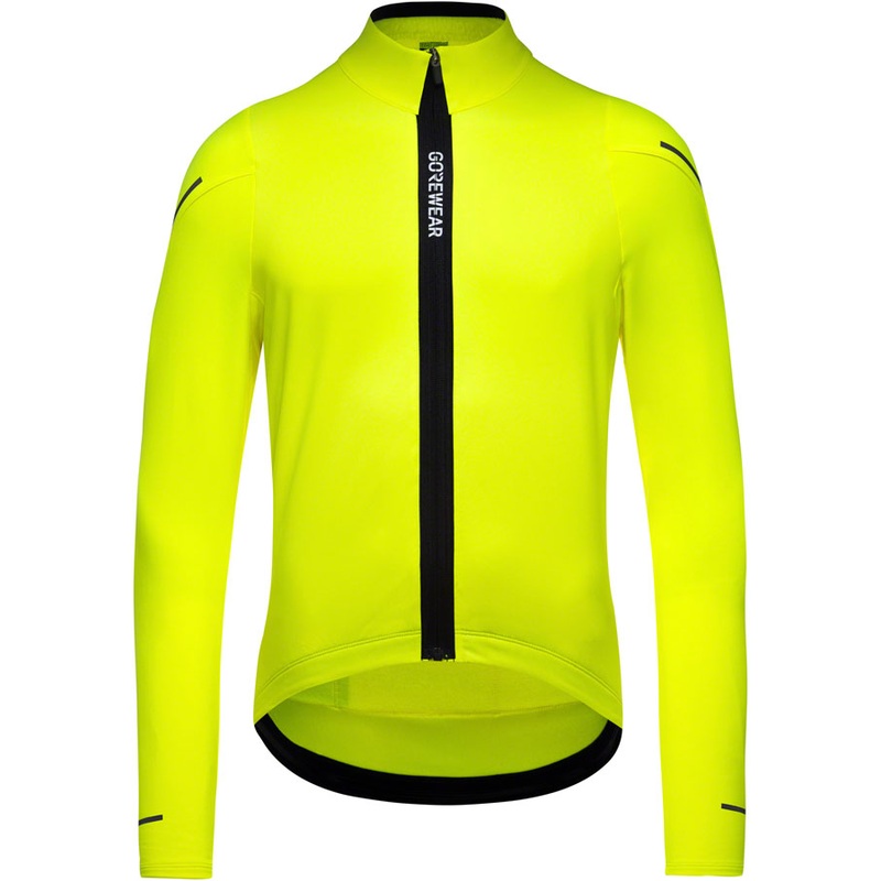 Gorewear Spinshift Thermo Long Sleeve Jersey – Yellow Mens Small