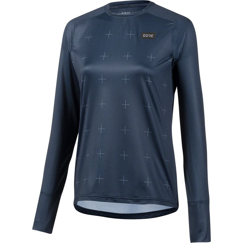 Gorewear Trail KPR Daily Jersey – Long Sleeve Orbit Blue Womens Small