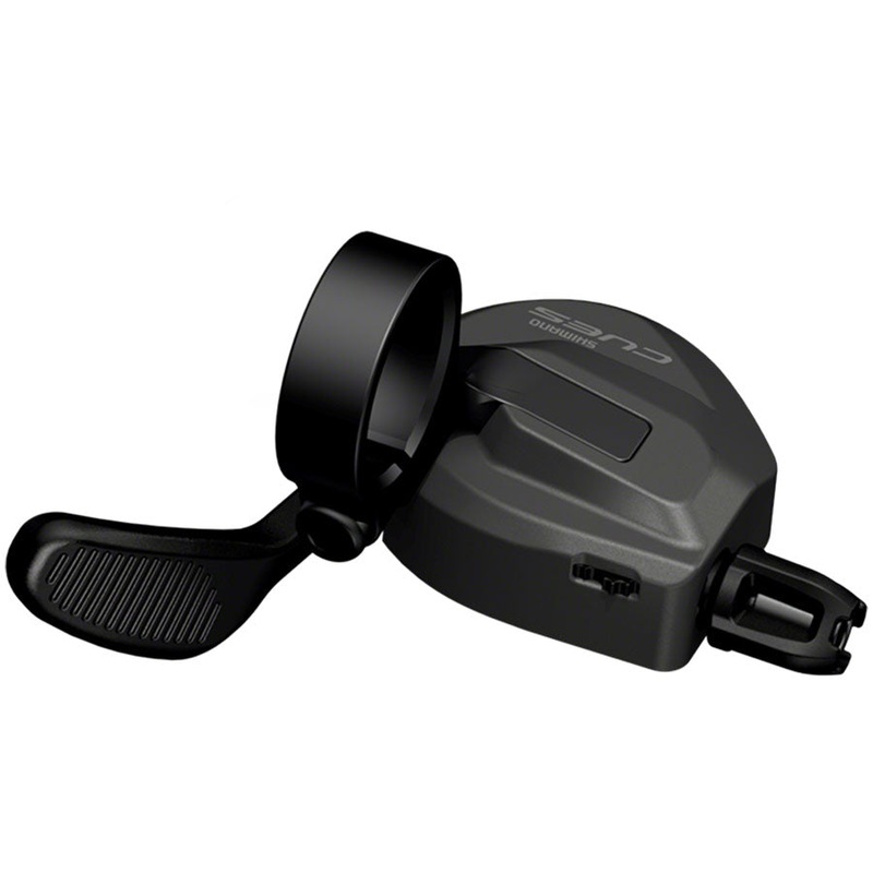 Shimano CUES SL-U8000-L Shifter – Left 2-Speed Rapidfire Plus Mono Black