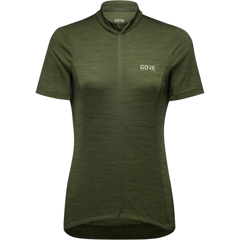 Gorewear C3 Jersey – Utility Green Womens Medium 8-10