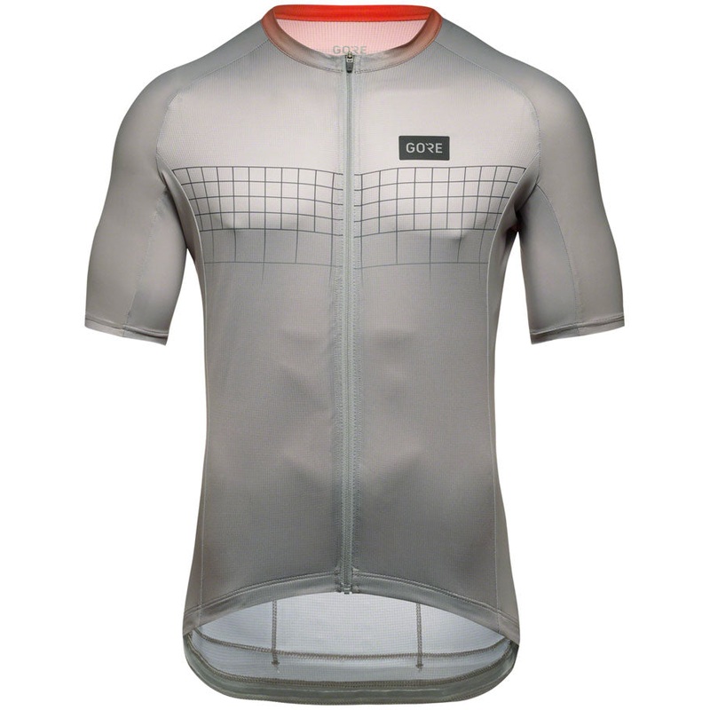Gorewear Grid Fade Jersey 2.0 – Gray/Fire Womens Small