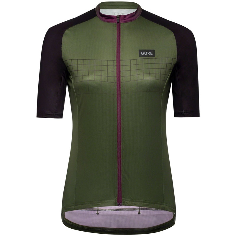 Gorewear Grid Fade Jersey 2.0 – Green/Purple Womens X-Small