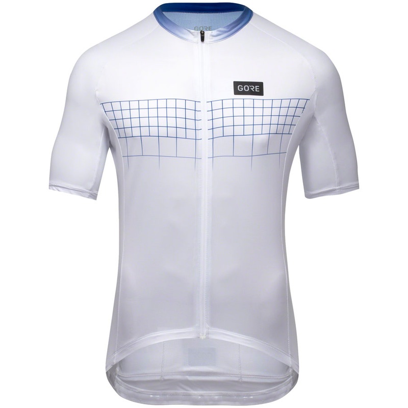 Gorewear Grid Fade Jersey 2.0 – White/Blue Womens X-Large