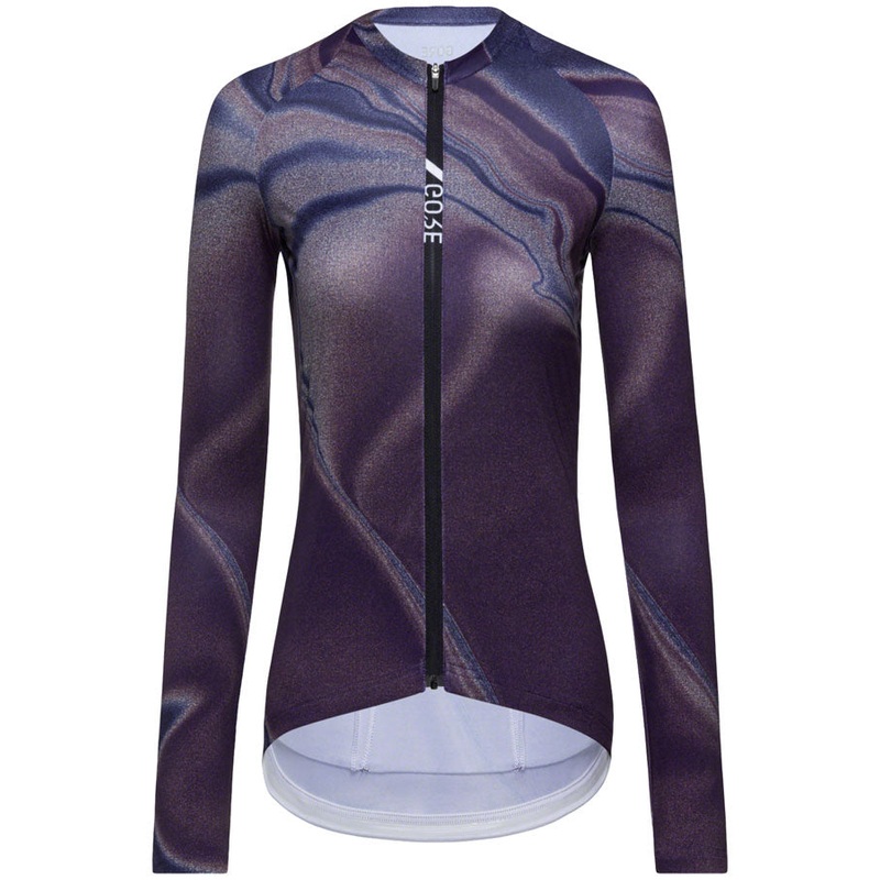 Gorewear Torrent Jersey – Long Sleeve Process Purple/Ultramarine Womens Medium/8-10