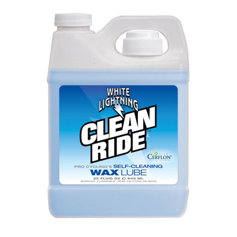 White Lightning Clean Ride Bike Chain Wax Lube – 32oz Bulk
