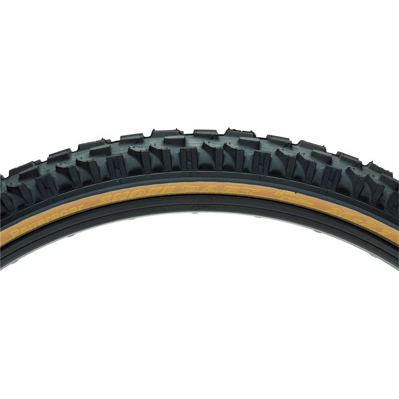 Panaracer Dart Tire – 26 x 2.1 Clincher Folding Black/Tan 60tpi