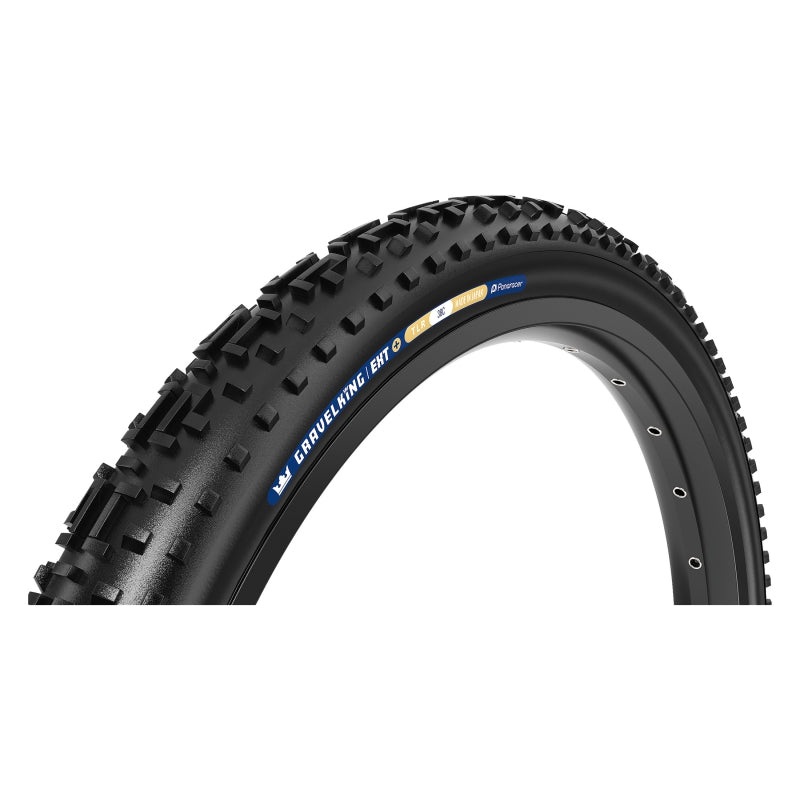 Panaracer GravelKing EXT Plus Tire – 700 x 45 Tubeless Folding Black