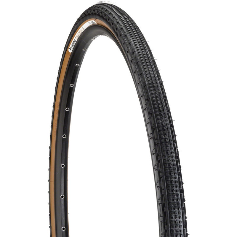 Panaracer GravelKing SK Tire – 700 x 45 Tubeless Folding Black/Brown