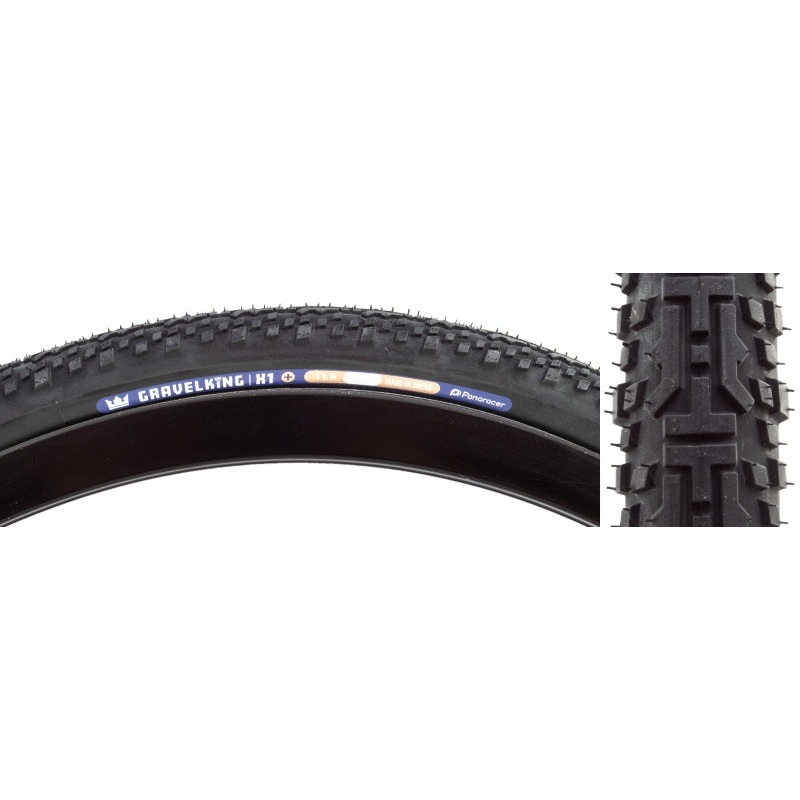 Panaracer GravelKing X1 Plus Tire – 700 x 40 Tubeless Folding Black
