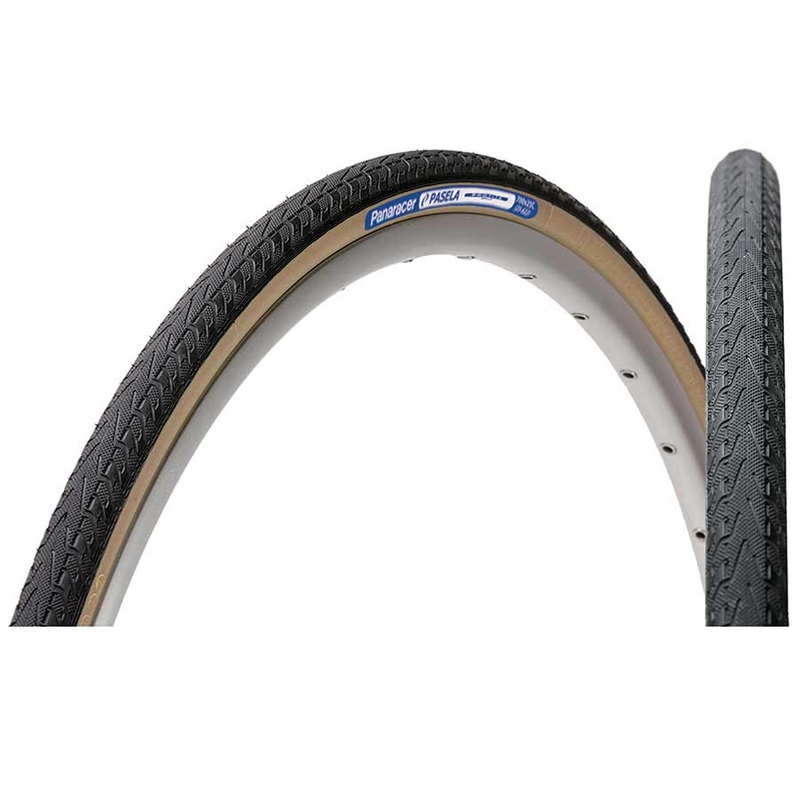 Panaracer Pasela ProTite Tire – 700 x 25 Clincher Folding Black/Amber
