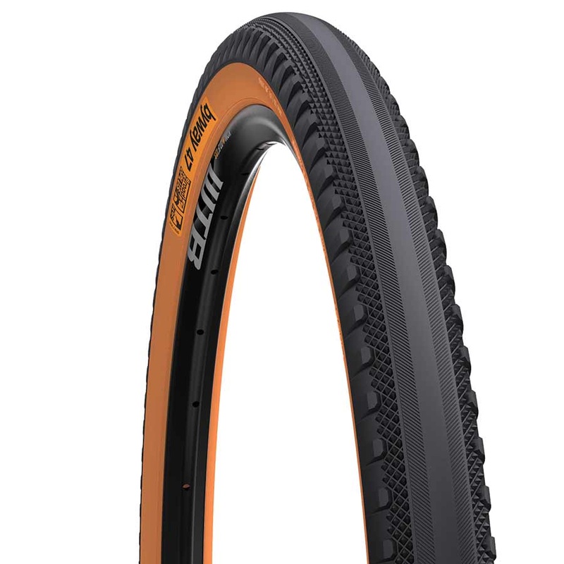 WTB Byway Tire – 700 x 44 TCS Tubeless Folding Black/Tan