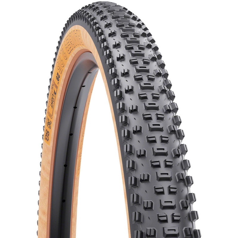 WTB Ranger Tire – 29 x 2.4 TCS Tubeless Folding BLK/Tan Light/Fast Rolling Dual DNA SG2