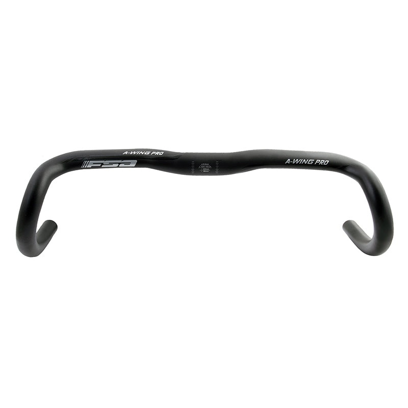 Full Speed Ahead A-Wing Pro AGX Drop Handlebar – Aluminum 31.8mm 42cm Black