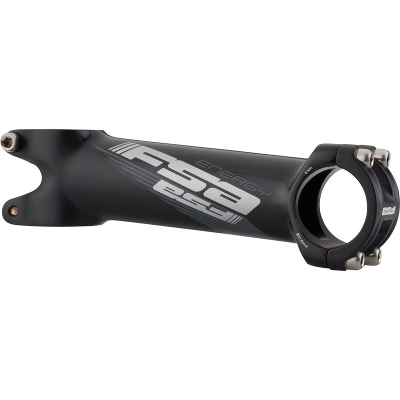 Full Speed Ahead Energy Stem – 120mm 31.8 Clamp +/-6 1 1/8″ Alloy Black