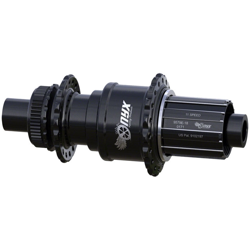 Onyx Vesper Rear Hub – 12 x 142mm Center-Lock Black 28H HG 11