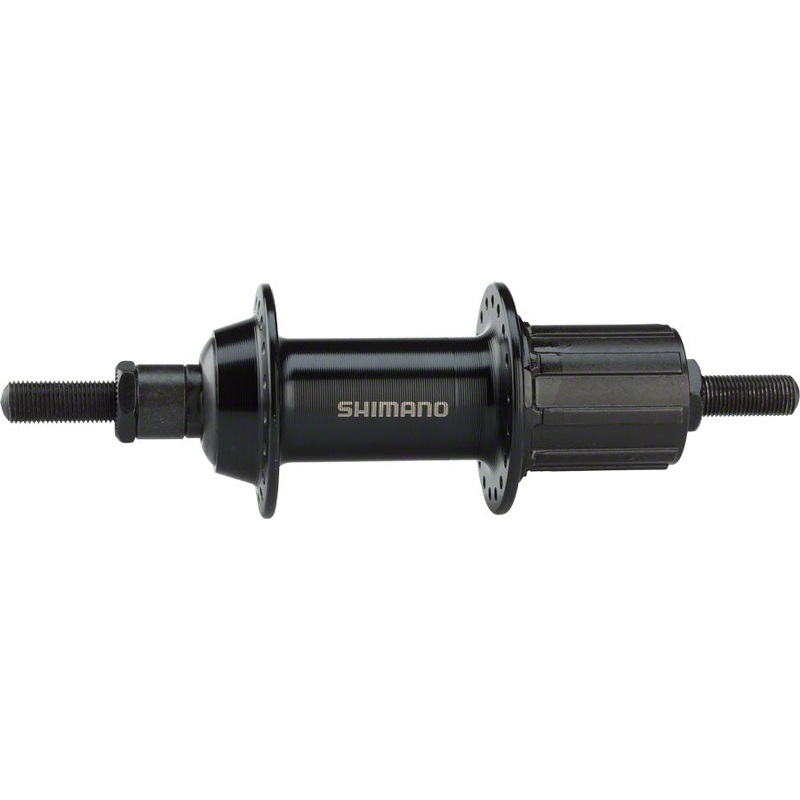 Shimano FH-TX500 Rear Hub – Threaded x 135mm Rim Brake HG10 Black 36H