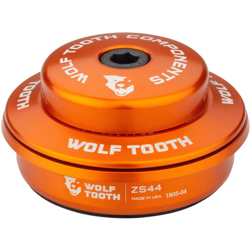 Wolf Tooth Performance Headset – ZS44/28.6 Upper 6mm Stack Orange