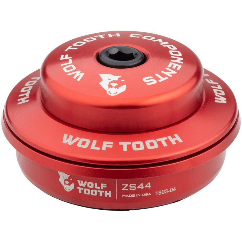 Wolf Tooth Performance Headset – ZS44/28.6 Upper 6mm Stack Red