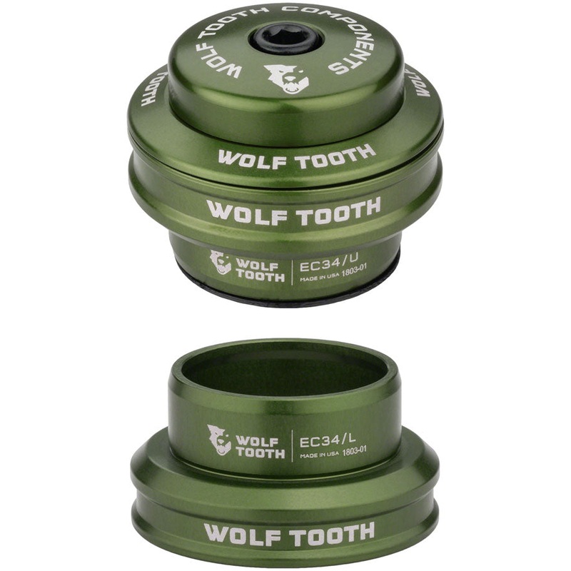 Wolf Tooth Premium Headset – EC34/EC34 Olive