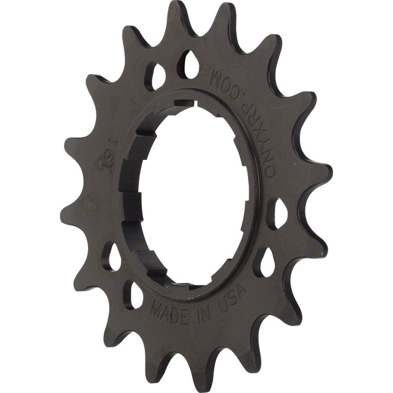 Onyx Aluminum Cog: 3/32″ 14t Black