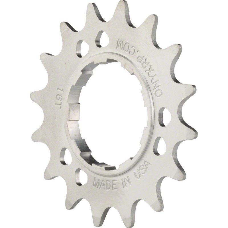 Onyx Stainless Cog: Shimano Compatible 3/32″ 17t