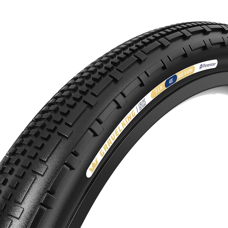 Panaracer GravelKing SK Tire – 650b x 48 / 27.5 x 1.90 Tubeless Folding BLK