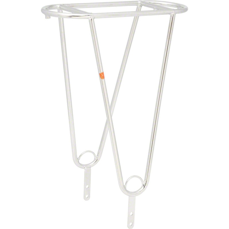 Velo Orange Constructeur Rear Rack: Polished Stainless Steel